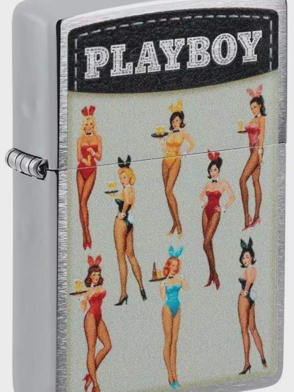 Sharp History Of Playboy Bunny Zippo Lighter